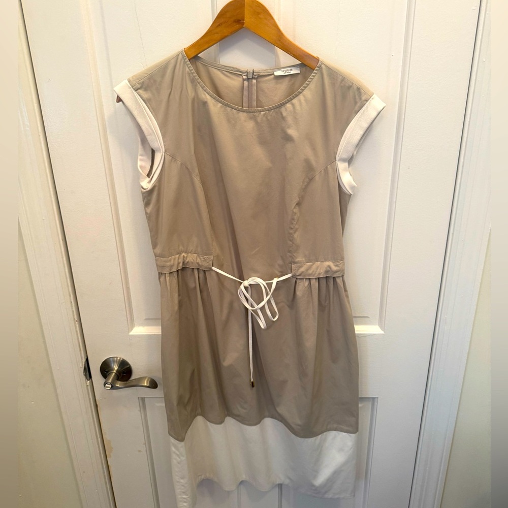 Peserico Summer Color Block Dress Size 6